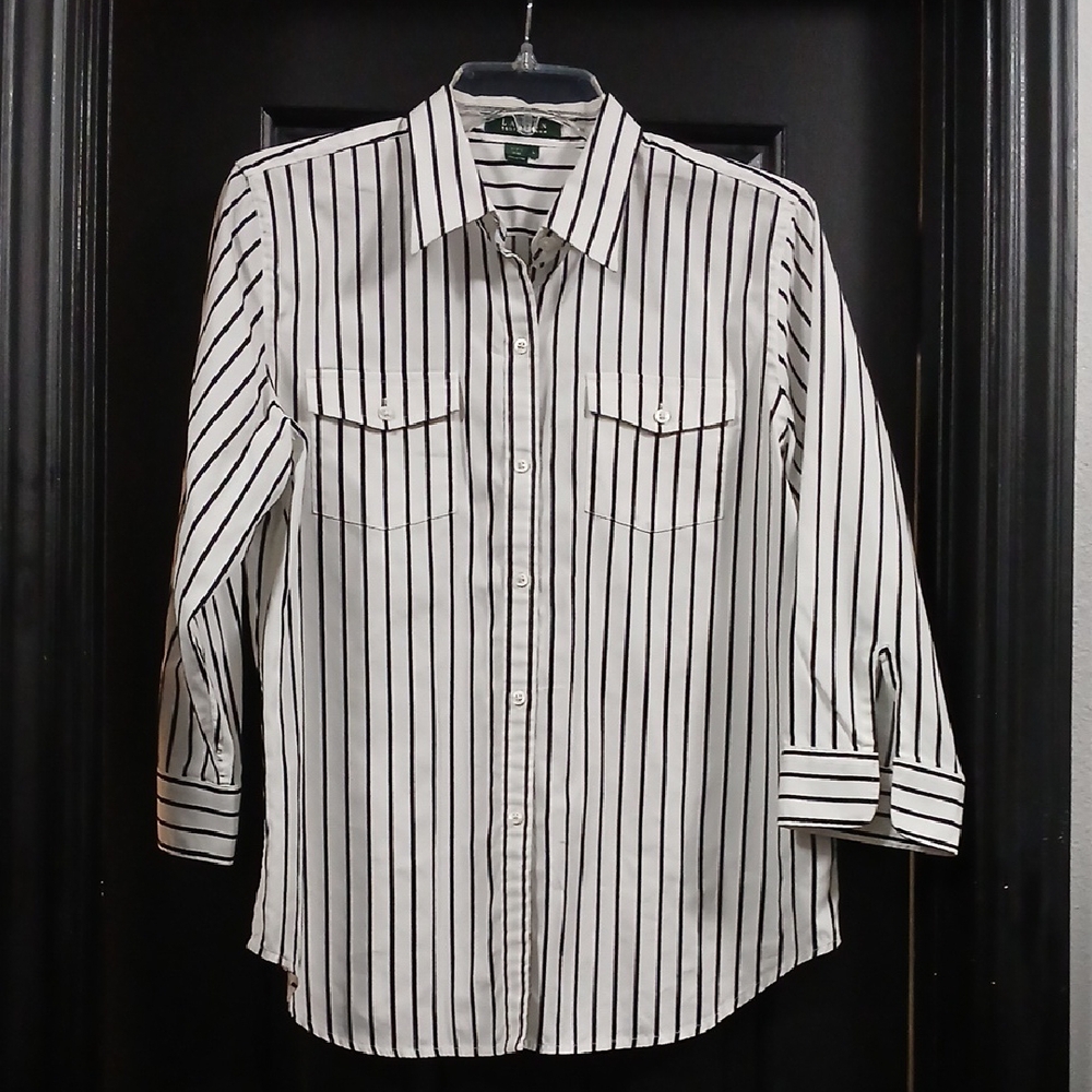 Ralph Lauren Striped Button Down Shirt